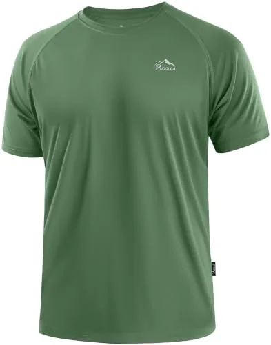 Men's Short-Sleeve Rash Guard, Green