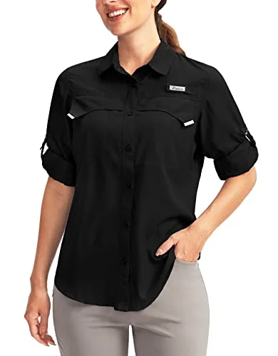 Women's Long-Sleeve Sun Shirt II, Black
