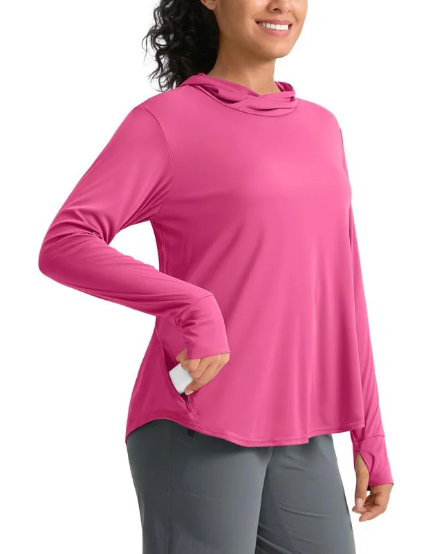 Women's Sun Hoodie, Rose
