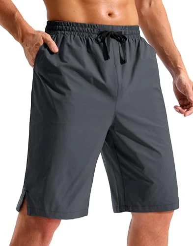 Men's 9-Inch Board Shorts, Steel Grey