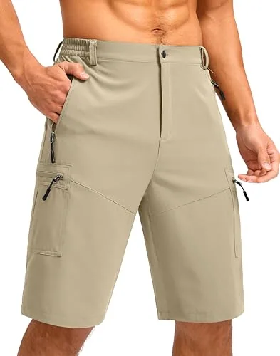 Men's 11-Inch Cargo Shorts, Khaki