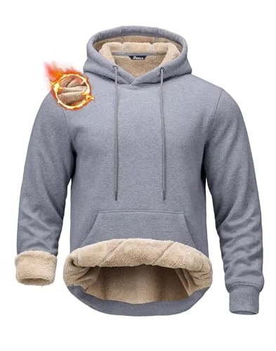 Men's Quarter-Zip Pullover IV, Heather Light Grey