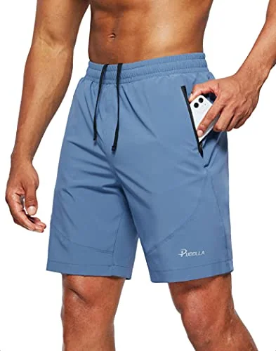 Men's Running Shorts, Blue