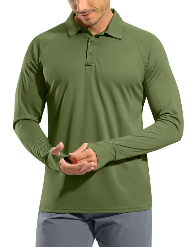 Men's Golf Polo, Olive