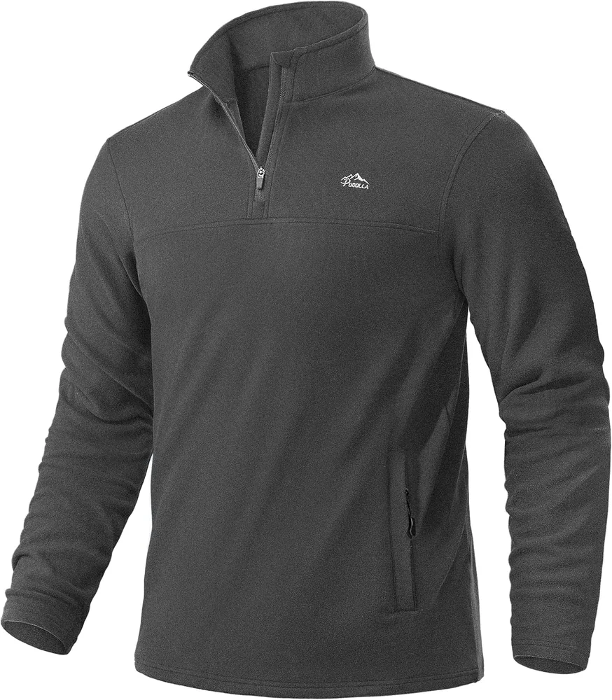 Men's Quarter-Zip Pullover III, Navy Blue