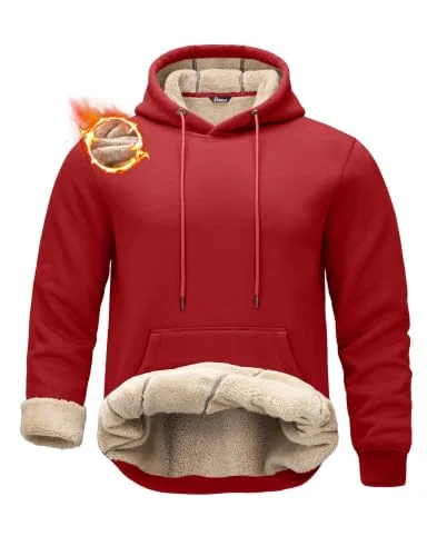 Men's Quarter-Zip Pullover IV, Red