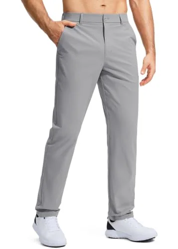 Men's Golf Pants, Light Grey