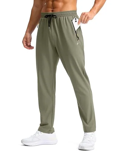 Men's Travel Pants, Grey Sage