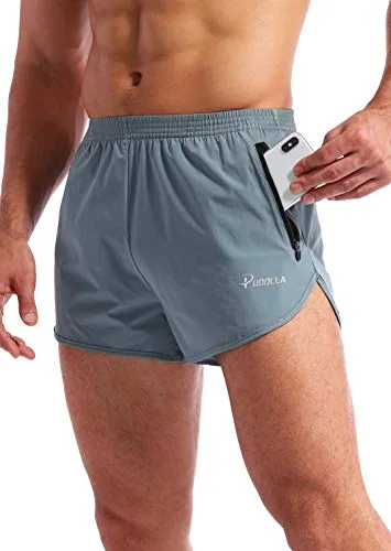 Men's 3-Inch Running Shorts, Arona Blue