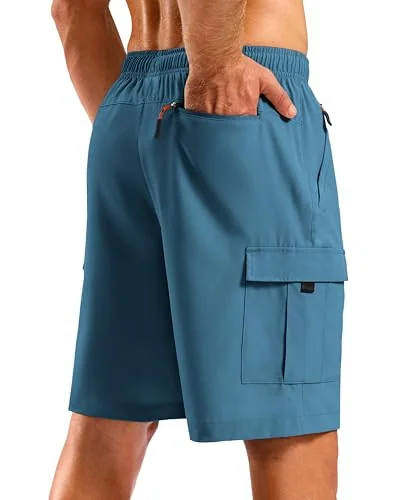Men's 9-Inch Cargo Shorts II, Blue