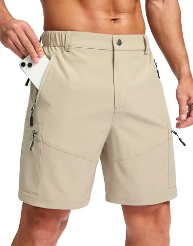Men's 7-Inch Cargo Shorts, Khaki