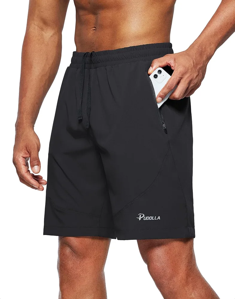 Men's Running Shorts, Black