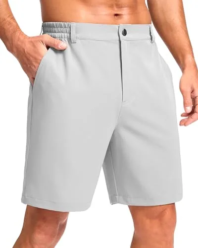 Men's 7-Inch Golf Shorts II, Dusty White