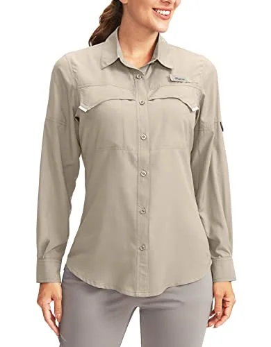 Women's Long-Sleeve Sun Shirt II, Khaki