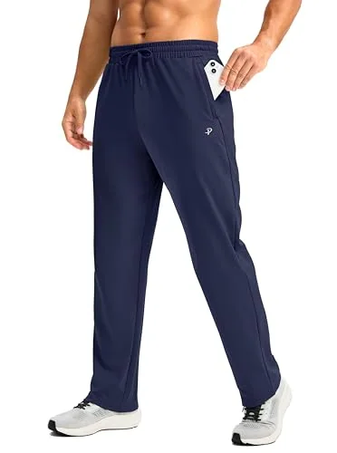 Men's Fleece-Lined Sweatpants, Navy