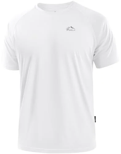 Men's Short-Sleeve Rash Guard, White