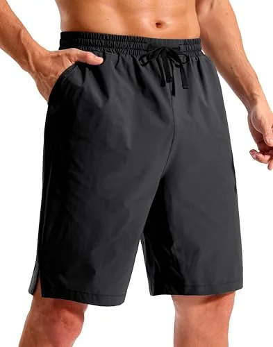 Men's 9-Inch Board Shorts, Black