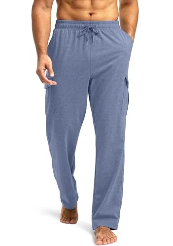 Men's Cotton Sweatpants II, Navy Heather
