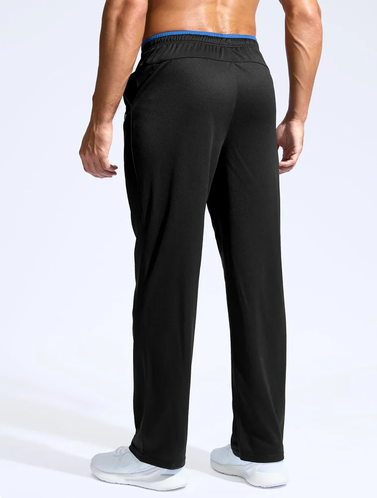 Men's Sweatpants IV, Black Blue