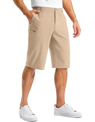 Men's 11-Inch Golf Shorts, Khaki