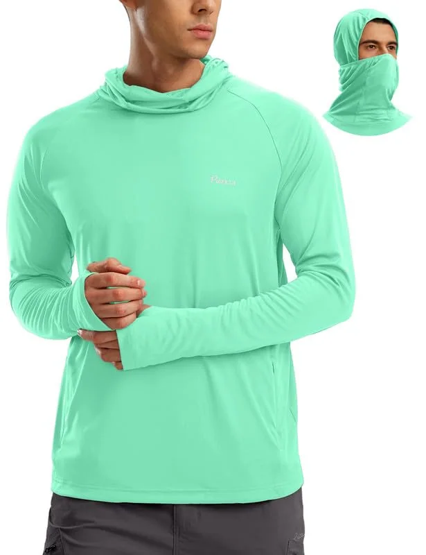 Men's Sun Hoodie IV, Mint Green