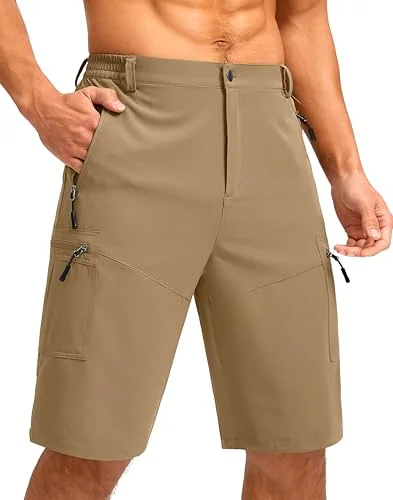 Men's 11-Inch Cargo Shorts, Dark Khaki