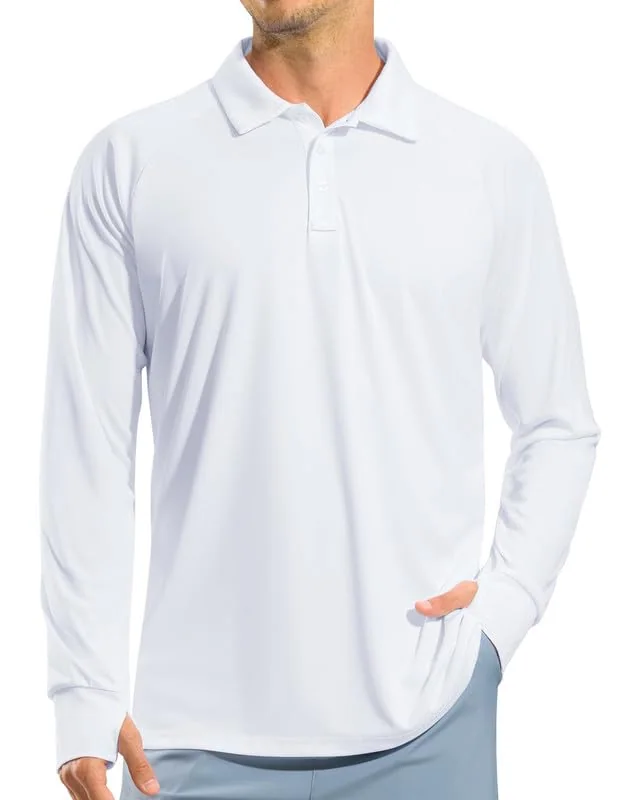 Men's Golf Polo, White