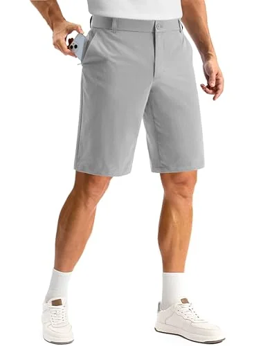 Men's 11-Inch Golf Shorts III, Bright Gray