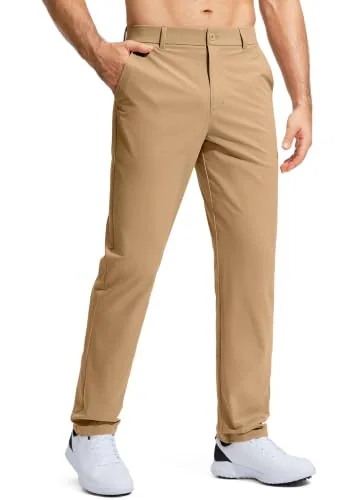 Men's Golf Pants, Dark Khaki