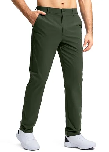 Men's Golf Pants, Army Green