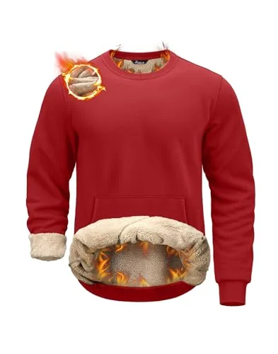 Men's Quarter-Zip Pullover II, Red