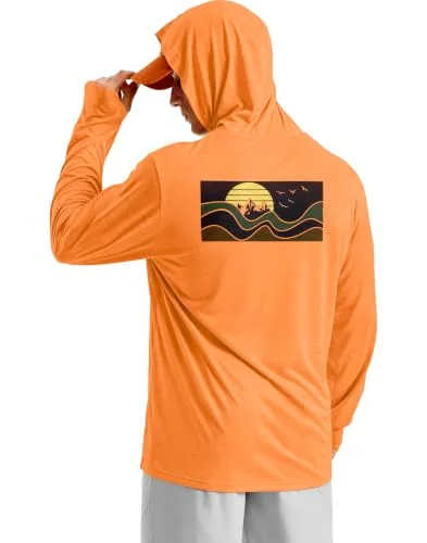 Men's Sun Hoodie II, Orange