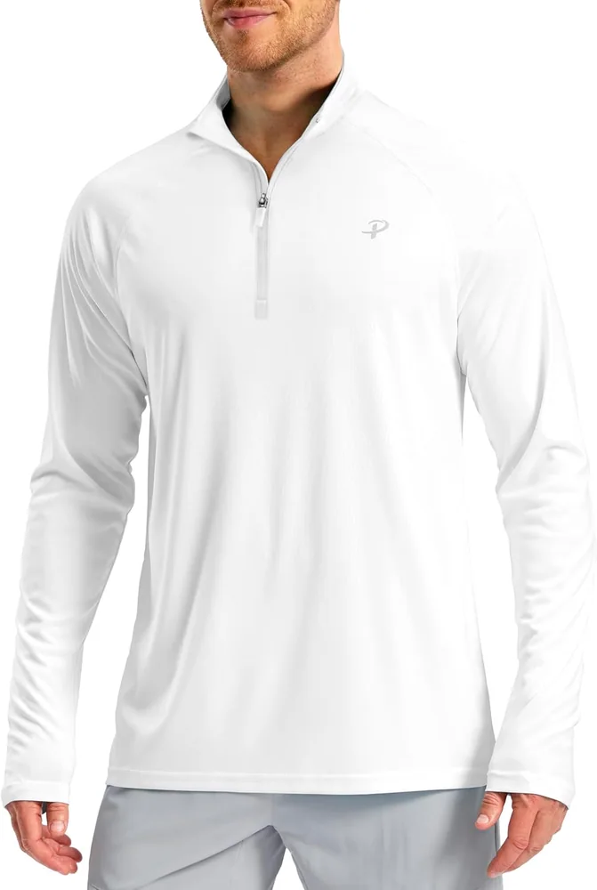 Men's Long-Sleeve Rash Guard II, White