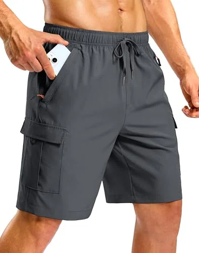Men's 9-Inch Cargo Shorts II, Deep Grey