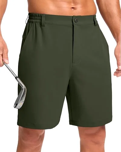 Men's 7-Inch Golf Shorts II, Army Green