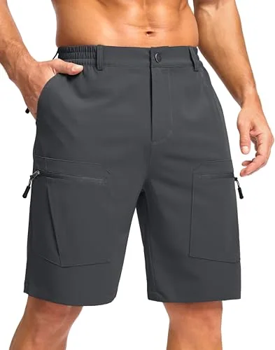 Men's 9-Inch Cargo Shorts IV, Charcoal