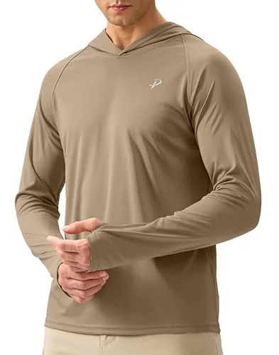 Men's Sun Hoodie, Khaki