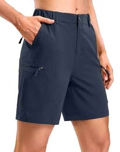 Women's 7-Inch Cargo Shorts, Dark Navy