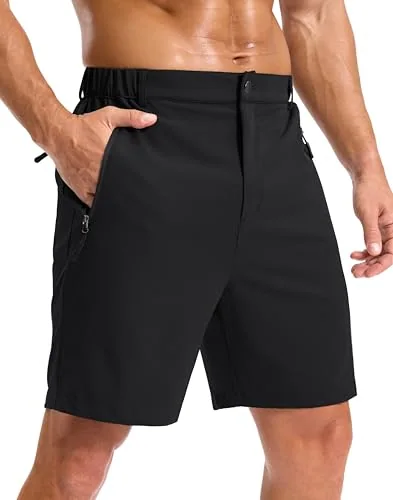 Men's 5-Inch Golf Shorts, Black