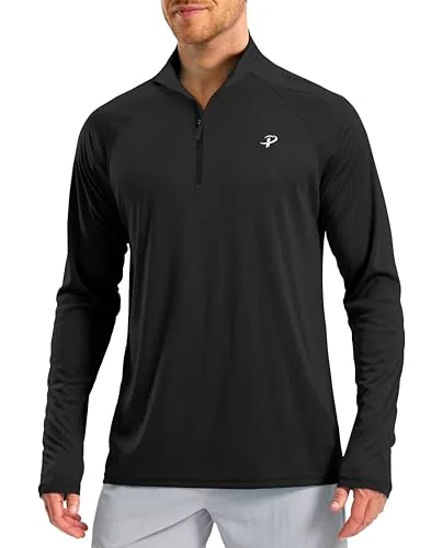 Men's Long-Sleeve Sun Shirt IV, Black