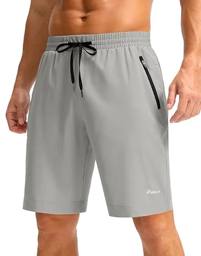 Men's Running Shorts III, Bright Grey
