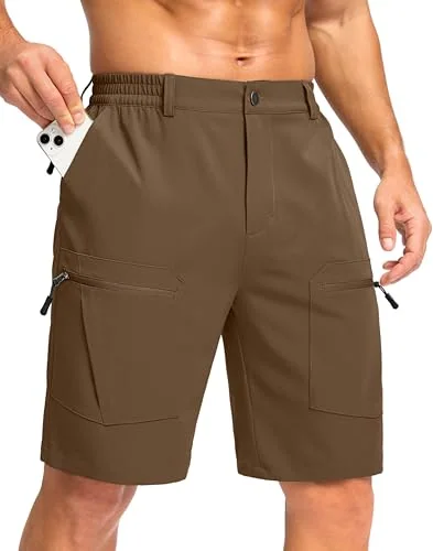 Men's 9-Inch Cargo Shorts IV, Dark Brown