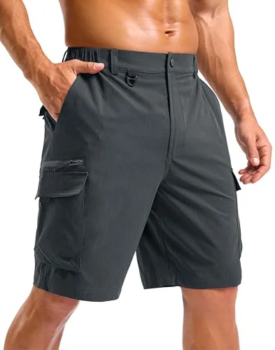 Men's 9-Inch Cargo Shorts III, Deep Grey