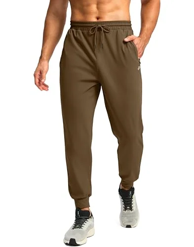 Men's Fleece-Lined Joggers II, Brown