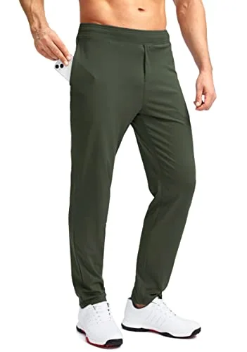Men's Golf Pants II, Olive Green
