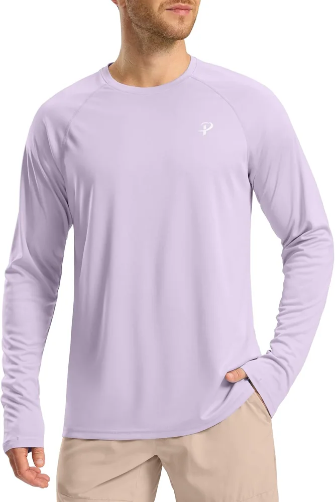 Men's Sun Shirt, Light Purple