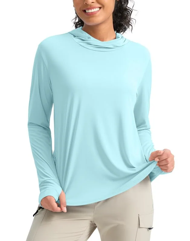Women's Sun Hoodie, Light Green