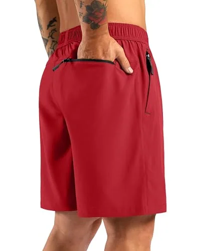 Men's Hiking Shorts, Red