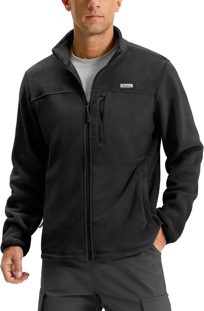 Men's Fleece Jacket, Black