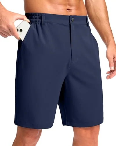 Men's 9-Inch Golf Shorts, Navy